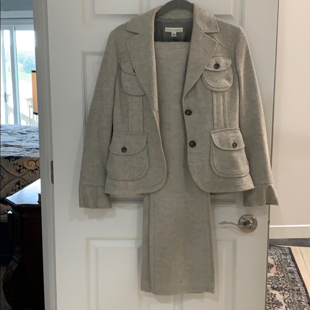 Banana Republic Suit wool tweed
